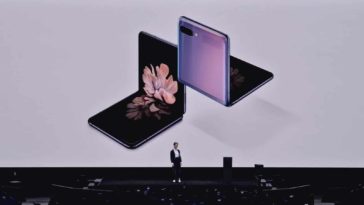 Samsung Galaxy Z Flip on Stage 2020