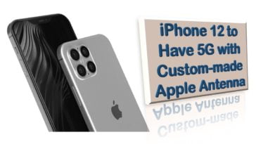 iPhone 12 to include Custom-made 5G Antenna