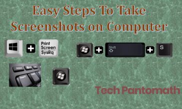 How to take screenshots on computer