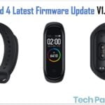 Mi Band 4 Latest Firmware Update
