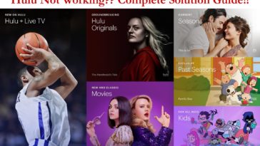 Hulu Not Working - Solutions