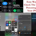 How To Check The Battery Percentage Of iPhone 6S
