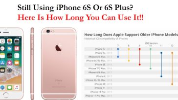 How Long the iPhone 6S Plus Will Be Supported