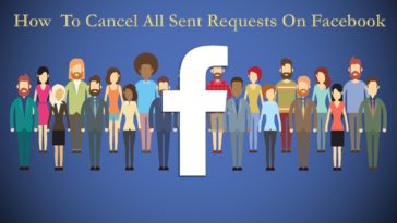 Cancel Pending Friend Requests On Facebook